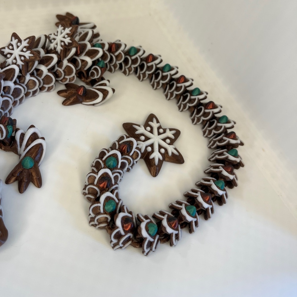 Gingerbread Christmas Dragon! - Picture 5 of 7